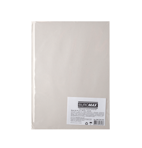 Папір, А4, 45 г/м2, 100 арк., газетний, BM.27261100 BUROMAX